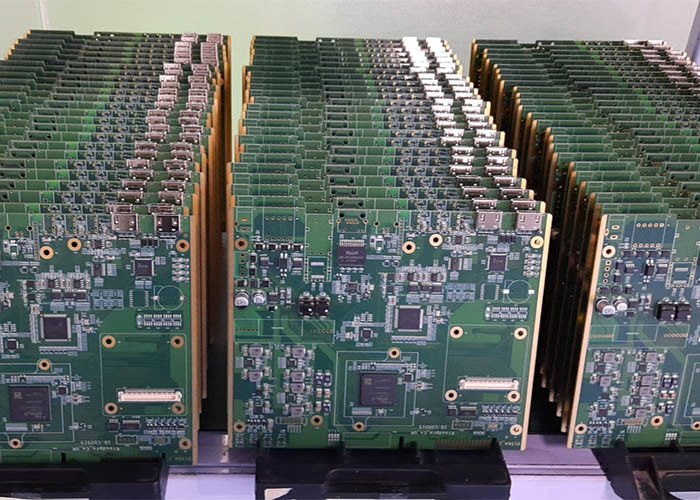 FR-4 ENIG 2 Layer AOI PCB SMT Assembly, HDI PCB Assembly Prototype